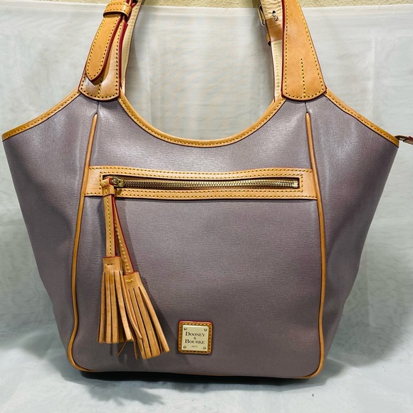 Dooney & Bourke Maddie Saffiano Leather Tote, NWOT - Picture 1 of 12